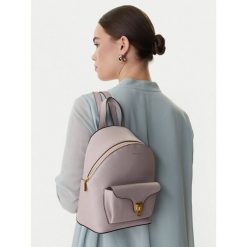 Plecak Coccinelle. Szare plecaki Coccinelle, bez wzorów, bez dodatków. Za 1,269.00 zł.