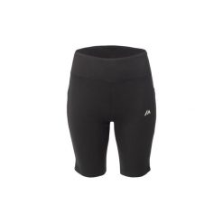 Damskie spodenki 3/4 Martes Vika. Czarne szorty sportowe MARTES, bez wzorów, z elastanu, na fitness i siłownię. Za 71.33 zł.