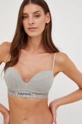 Calvin Klein Underwear biustonosz kolor szary gładki. Szare biustonosze Calvin Klein Underwear, bez wzorów. Za 199.99 zł.