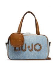 Liu Jo Torebka AA6113 T377A Niebieski. Niebieskie torebki klasyczne Liu Jo, bez wzorów, z materiału, bez dodatków. Za 559.99 zł.