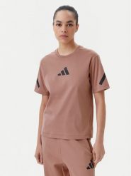 Adidas T-Shirt Z.N.E. JC9311 Różowy Regular Fit. Czerwone t-shirty adidas, xs, bez wzorów, z bawełny, bez kołnierzyka, bez ramiączek. Za 109.99 zł.