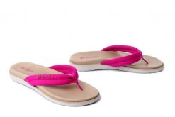 Inblu SF-04 067 azalea, klapki damskie. Czerwone klapki Inblu, bez wzorów, bez obcasa, bez zapięcia. Za 77.99 zł.