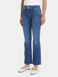 Tommy Hilfiger Jeansy WW0WW45674 Niebieski Bootcut Fit. Niebieskie jeansy Tommy Hilfiger, bez wzorów, z bawełny. Za 559.99 zł.