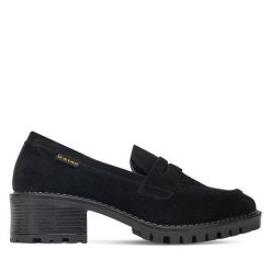 Półbuty G-Star Raw. Czarne półbuty wsuwane G-Star Raw, bez wzorów, retro, bez obcasa, na obcasie. Za 299.99 zł.