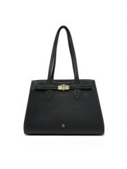 Aigner Torebka 137413 Czarny. Czarne shopper bag Aigner, bez wzorów, ze skóry, bez dodatków. Za 3,219.00 zł.