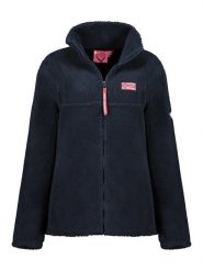 Geographical Norway Kurtka polarowa "Udolce" w kolorze granatowym rozmiar: XL. Niebieskie kurtki Geographical Norway, xl, bez wzorów, z polaru, bez kaptura. Za 136.45 zł.
