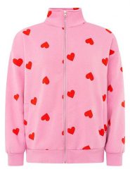 Zwillingsherz Bluza w kolorze jasnoróżowym rozmiar: XXL. Różowe bluzy Zwillingsherz, xxl, bez wzorów, bez ramiączek, bez kaptura. Za 195.45 zł.