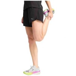 Spodenki do biegania damskie PUMA Run Velocity 5". Czarne szorty sportowe Puma, bez wzorów, z materiału, do biegania. Za 129.99 zł.