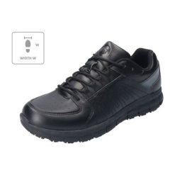Buty Bata Industrials Charge W MLI-B78B1 czarny czarne. Czarne buty treningowe bez wzorów, ze skóry, bez zapięcia. Za 401.48 zł.