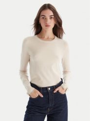 Liu Jo Sweter MF5226 MS49I Écru Regular Fit. Swetry Liu Jo, m, bez wzorów, z syntetyku, bez ramiączek. Za 399.99 zł.
