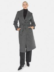 Fuchs Schmitt Płaszcz przejściowy w kolorze ciemnoszarym rozmiar: 38. Szare płaszcze Fuchs Schmitt, bez wzorów, z tkaniny, bez kaptura. Za 491.99 zł.