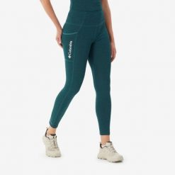 Legginsy damskie Columbia Move. Legginsy Columbia, bez wzorów, z materiału, sportowe. Za 179.99 zł.
