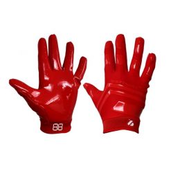 Rękawice do futbolu amerykańskiego Pro Receiver, RE, DB, RB, FRG-03. Białe rękawiczki BARNETT, bez wzorów, sportowe. Za 139.00 zł.