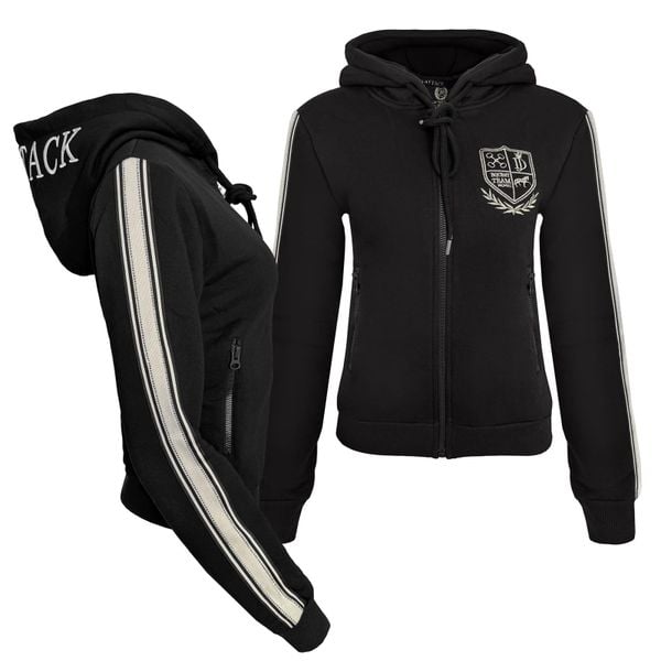 Bluza rozpinana JD ATTACK Sally. Brązowe bluzy JD ATTACK, m, bez wzorów, z bawełny, bez kaptura, na fitness i siłownię. Za 239.00 zł.