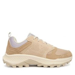 Trekkingi Merrell. Brązowe trekkingi Merrell, bez wzorów, bez zapięcia, trekkingowe. Za 379.99 zł.