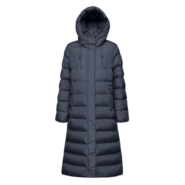 Kurtka GEOX W ANYLLA E Czarny. Czarne kurtki Geox, bez wzorów, z tkaniny, bez kaptura. Za 570.99 zł.