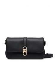 Tommy Hilfiger Torebka Th Libre Mini Crossover AW0AW19198 Czarny. Czarne listonoszki Tommy Hilfiger, bez wzorów, ze skóry, bez dodatków. Za 529.99 zł.