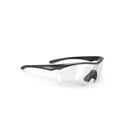 Okulary Rudy Project INTRON GUARD BLACK GLOSS - Transparent AF Z87+/EN166. Brązowe okulary przeciwsłoneczne Rudy Project, bez wzorów. Za 500.00 zł.
