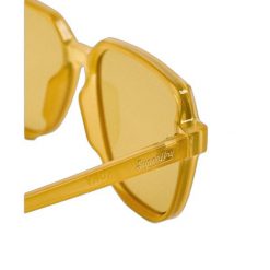 Kwadratowe okulary przeciwsłoneczne dla kobiet Superdry. Żółte okulary przeciwsłoneczne Superdry, bez wzorów. Za 216.10 zł.