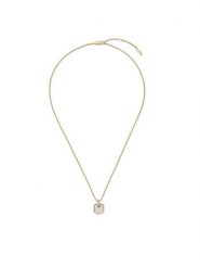 Fossil Naszyjnik JF04529710 Złoty. Żółte naszyjniki Fossil, z tworzywa sztucznego, metalowe. Za 189.99 zł.