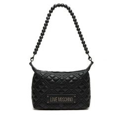 Torebka LOVE MOSCHINO. Czarne listonoszki Love Moschino, bez wzorów, klasyczne, bez dodatków. Za 729.99 zł.