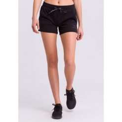 Spodenki dresowe damskie Erima essential. Czarne szorty sportowe Erima, bez wzorów, z dresówki, do piłki nożnej. W wyprzedaży za 142.05 zł.