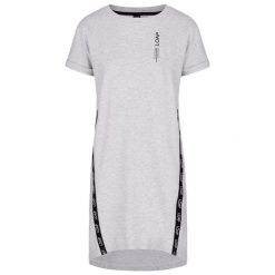 Sukienka damska LOAP Ewelina szara M. Szare sukienki WOMEN'S HEALTH, m, bez wzorów, sportowe, bez kołnierzyka, bez ramiączek, sportowe. Za 198.99 zł.