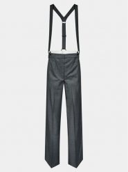 Remain Spodnie materiałowe W. Suspenders 500362514 Szary Straight Fit. Szare spodnie materiałowe Remain, bez wzorów, z materiału. Za 1,569.00 zł.