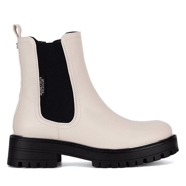 Botki Beverly Hills Polo Club. Brązowe botki Beverly Hills Polo Club, bez wzorów, bez obcasa, na płaskiej podeszwie, bez zapięcia. Za 229.99 zł.