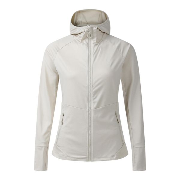 Bluza Damska Nomadic Stretch Midlayer. Żółte bluzy Dare 2b, xs, bez wzorów, z elastanu, z kapturem, trekkingowe. Za 228.99 zł.