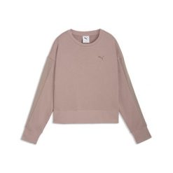 Damska luźna bluza z okrągłym dekoltem HER PUMA. Brązowe bluzy bez kaptura Puma, bez wzorów, bez kaptura, do biegania. Za 229.00 zł.
