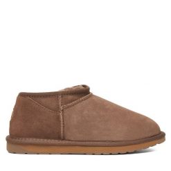Śniegowce EMU Australia. Brązowe śniegowce Emu Australia, bez wzorów, bez zapięcia. Za 599.99 zł.