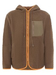 Zwillingsherz Bluza polarowa "Classic" w kolorze jasnobrązowym rozmiar: XL. Brązowe bluzy z kapturem Zwillingsherz, xl, bez wzorów, z polaru. Za 193.24 zł.