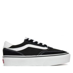Tenisówki Vans. Czarne trampki Vans, bez wzorów, bez zapięcia. Za 319.99 zł.