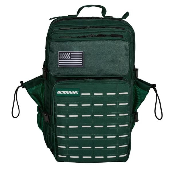 Plecak Elitex Training V2 Dust Green 45L kabinowy, wodoodporny. Zielone plecaki ELITEX TRAINING, bez wzorów, z materiału, bez dodatków. Za 273.99 zł.