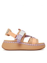 Steve Madden Sandały Decorum SM11003017 Kolorowy. Sandały Steve Madden, bez wzorów, z materiału, bez obcasa, na koturnie, bez zapięcia. Za 299.99 zł.