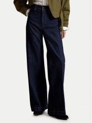 Polo Ralph Lauren Jeansy 211B17119001 Granatowy Wide Leg. Niebieskie jeansy Polo Ralph Lauren, bez wzorów, z bawełny. Za 989.99 zł.