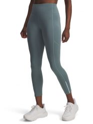 Under Armour Legginsy funkcyjne "Launch" w kolorze szaroniebieskim rozmiar: L. Niebieskie legginsy Under Armour, bez wzorów, z materiału, sportowe. Za 170.87 zł.