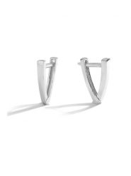 Miu Silver Srebrne kolczyki rozmiar: onesize. Szare kolczyki Miu Silver, srebrne. Za 82.83 zł.