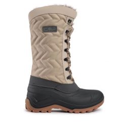 Śniegowce CMP. Brązowe śniegowce CMP, bez wzorów, bez zapięcia. Za 449.99 zł.
