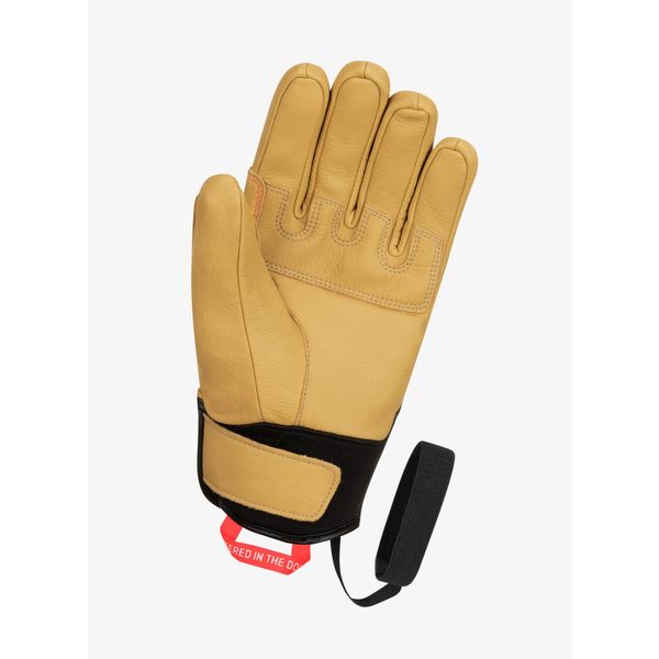 Rękawiczki damskie Salewa Ortles AM Leather Gloves. Brązowe rękawiczki Salewa, bez wzorów, sportowe. Za 479.99 zł.