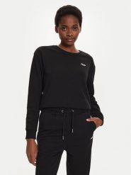 Fila Bluza Bantin FAW0584 Czarny Regular Fit. Czarne bluzy Fila, s, bez wzorów, z bawełny, bez kaptura. Za 129.99 zł.