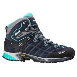 Damskie buty trekkingowe Meindl Kapstadt GTX. Niebieskie trekkingi MEINDL, bez wzorów, z gore-texu, bez zapięcia, trekkingowe, gore-tex. Za 1,107.50 zł.