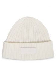 Tommy Hilfiger Czapka Tommy Twist Beanie AW0AW15325 Biały. Białe czapki zimowe Tommy Hilfiger, bez wzorów, z syntetyku. Za 299.99 zł.