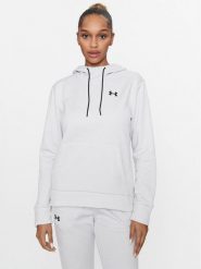Under Armour Bluza Armour Fleece Hoodie 1373055 Szary Loose Fit. Szare bluzy Under Armour, s, bez wzorów, z syntetyku, bez ramiączek, bez kaptura. Za 299.99 zł.