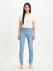 Levi´s Dżinsy "724" - Slim fit - w kolorze błękitnym rozmiar: W30/L32. Niebieskie jeansy l, z aplikacjami, klasyczne, z podwyższonym stanem. Za 154.07 zł.