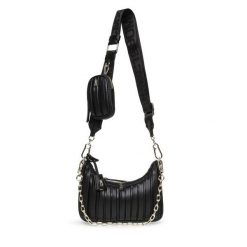 Torebka Steve Madden. Czarne torebki klasyczne Steve Madden, bez wzorów, klasyczne, bez dodatków. Za 209.99 zł.