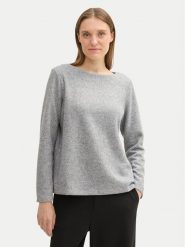 Tom Tailor Sweter 1043168 Szary Regular Fit. Szare swetry Tom Tailor, s, bez wzorów, z syntetyku, bez ramiączek. Za 139.99 zł.