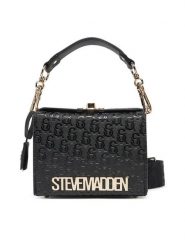 Steve Madden Torebka Bnoya-E SM13001639 Czarny. Czarne torebki klasyczne Steve Madden, bez wzorów, ze skóry, bez dodatków. Za 349.99 zł.