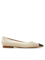 Pinko Baleriny Gianira 05 SD0101P043 Écru. Baleriny Pinko, bez wzorów, ze skóry, bez obcasa, bez zapięcia. Za 1,199.00 zł.